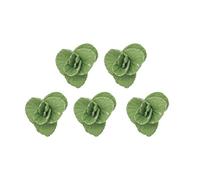 5 piezas de juguete de modelo vegetal irrompible simulado verde repollo chino accesorio para casa de muñecas, 5 piezas