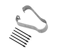 5 Piezas de Lápiz Táctil Adecuado para S6 / S7 / S7 + Nota 10/20 Consejos, Puntas de Lápiz Táctil de Repuesto S Pen Nibs Tool Set.(Negro)