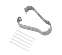 5 Piezas de Lápiz Táctil Adecuado para S6 / S7 / S7 + Nota 10/20 Consejos, Puntas de Lápiz Táctil de Repuesto S Pen Nibs Tool Set.(Blanco)