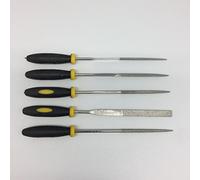 5 piezas de limas de diamante, Mini, Micro, diamante Llave Lima, embalaje original)