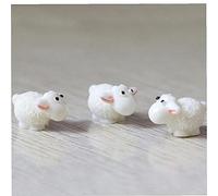 5 Piezas De Miniatura Ovejas Mini Jardín Rebaño De Ovejas Musgo Micro Decoración del Paisaje DIY De Resina De Decoración del Hogar Animales Micro Hada del Jardín