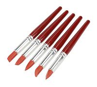 5 piezas de modelado de moldeado de arcilla eliminan herramientas de gran tamaño con punta de goma para esculturas de cerámica tallado