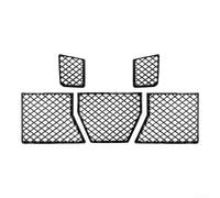 5 piezas de parachoques delantero central inferior rejilla protector de malla para BMW G87 M2 2023 a 2025 diseñado para una integración perfecta con el vehículo (negro brillante)