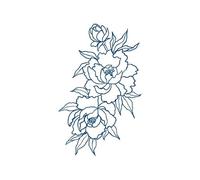 5 Piezas De Pegatinas De Tatuaje De Jugo De Hierbas De Brazo De Flor Simulada Resistentes Al Agua Y Que Duran 15 Días Para Hombres Y Mujerestatuaje Temporal Calcomanía De Tatuaje Tatuaje Falso