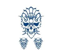 5 Piezas De Pegatinas De Tatuaje Semipermanentes De Jugo De Hierbas Pegatinas De Tatuaje De Cicatriz Impermeables Y Que Cubren El Sudor