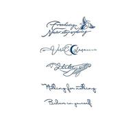 5 Piezas De Pegatinas De Tatuajes De Jugo De Hierbas, Pegatinas De Tatuajes De Flores Semipermanentes, Impermeables, Duraderas Y No Reflectantes