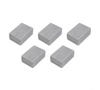 5 piezas de piedra pómez de ladrillo de limpieza de parrilla para plancha plana y barbacoa, raspador natural para manchas de grasa quemada, seguro en superficies metálicas, 10 x 7 x 3,8 cm