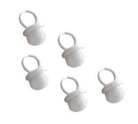 5 piezas de pinceles de uñas para arte y quitar el polvo, anillos con forma de anillo limpiador de uñas con forma de cepillo para coleccionar