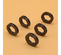 5 piezas de piñón de cadena estriada .325 7T compatible con piezas de motosierra Husqvarna 140 142 154 240 254 262 262XP 350 455 460
