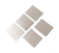 5 piezas de placa de mica para horno microondas WB34X21271 cubierta de guía de onda de repuesto AP5791399 accesorio de aislamiento térmico recortado a tamaño 104 x 85 mm