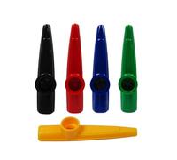 5 piezas de plástico Kazoos instrumentos musicales Kazoo flauta diafragmas para premios de fiesta