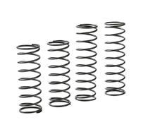 5 piezas de resorte de compresión de 1.2mmx14mmx100mm, acero para resortes negro