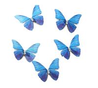 5 Piezas De Tela Mariposa Pinza De Pelo Accesorios De Estilo Para Mujeres Y Niñas Pinzas Laterales Para El Uso Diario De Regreso A La Escuela Peinado Mariposa