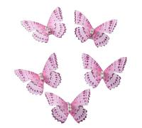 5 Piezas De Tela Mariposa Pinza De Pelo Accesorios De Estilo Para Mujeres Y Niñas Pinzas Laterales Para El Uso Diario De Regreso A La Escuela Peinado Mariposa