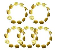 5 Piezas Diadema De Hoja Dorada, Corona De Laurel, Tocado Romano, Tocado Griego, Adecuado Para Celebraciones, Cosplay, Fiestas Temáticas