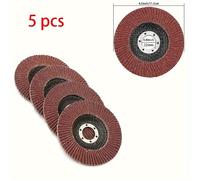 5 piezas Disco de circonio, Muela de 4.5 pulgadas, Muela para esmerilar madera y metal