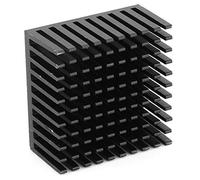 5 Piezas Disipadores de Calor de Aluminio 40x20x40 mm, Disipador Térmico para Placa de Circuito Impreso, Color Negro