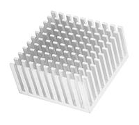5 Piezas Disipadores de Calor de Aluminio 40x20x40 mm, Disipador Térmico para Placa de Circuito Impreso, Color Plata