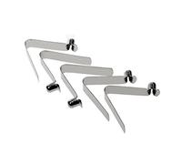 5 Piezas Empuje Paleta Del Kajak Botón Rápido Tienda De Toldos Polo Tubo Clips Pinzas De Resorte