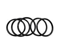 5 Piezas EPDM O-Rings 6mm x 108mm x 120mm, 6mm Diámetro del cable, 108mm ID, 120mm OD, Junta tórica para arandela de sellado métrica, color negro