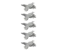 5 Piezas, Escala 1/2000-1/350, Modelo Militar, Avión De Ataque Su-25 Frogfoot, Resina, Modelo DIY, Avión De Ataque, Modelo De Avión De Ataque(1/400(36.7mm))