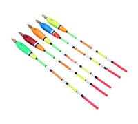 5 Piezas Flotadores de Pesca, Equipo de Pesca Flotador de Pesca de Madera de balsa para Piscina Pesca Salvaje Lago Pesca en el mar