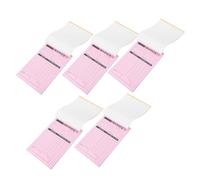 5 Piezas Formulario de Pedido de Dos Partes, Papel, 5 Libros
