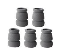 5 Piezas Funda de Esponja para Mango Antichoque, Flexible y Cómoda | Cubierta de Agarre Gris, para Talleres, Material Esponja, No se Deforma Facilidad