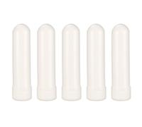 5 Piezas Inhaladores Nasales Recargables Blancos, Plástico