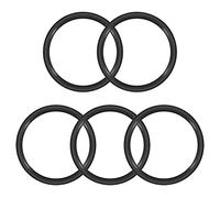 5 Piezas Junta Tórica de Goma, Arandelas de Nitrilo Goma, OD 100mm ID 90mm Ancho 5mm, Arandelas de Goma Surtidas para Grifos Cocina y Fontaneria Reparación Rápida Automática-Othmro