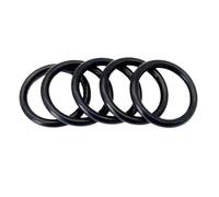 5 Piezas Juntas de Sellado de Caucho EPDM Para Grifos, Tuberías y Sellado General, 97.8mmx92.5mmx2.65mm Negro