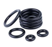 5 Piezas Juntas tóricas de sellado de EPDM 160 x 155 x 2.5mm, 2.5 mm Diámetro del cable, Juntas de caucho resistentes a la temperatura