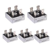 5 piezas KBPC3510 Bridge Diode 35A 1000V puente rectificador KBPC 3510 diodos rectificador de puente monofásico ondas completas 35 amperios 1000 voltios agujero de paso de 4 pines