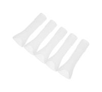 5 Piezas Kit de Boquillas de Silicona para Vaso, de Repuesto | Válvula de Mordida y Filtro de Agua, Compatible Vasos y Tumbler, Color Blanco, Accesorios para Botellas