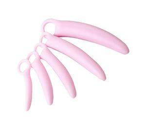 5 Piezas Kits de Exotics Inspire Dilatador Silicona Vaginal Trainer Dilatadores Vagina Plug Anal Plug Anus Training Set Rosa para Hombres Mujeres Weimob