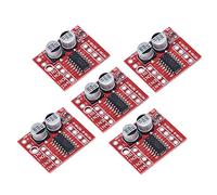 5 piezas L298N DC Motor Driver MX1508 Mini Dual Channel 1.5A 2Way PWM Speed Controller, Dual H-Bridge Stepper Motor Module