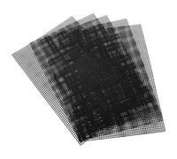 5 Piezas Lámina de Malla de Plástico para Punto de Cruz 30x20 Cm