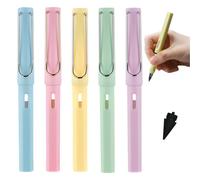 5 Piezas Lápiz Infinito, Bolígrafo Sin Tinta con Goma de borrar, Reutilizable, Lápiz Sin Tinta, Borrable, para Dibujo de Artista Estudiante, Regalo para Niños