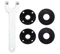 5 Piezas Llave Universal para Amoladoras, Llave Amoladora 125 MM, Angle Grinder Connector, Angle Grinder Pressure Plate, Amoladora Angular Brida, Compatible con Amoladoras Angulares Comunes