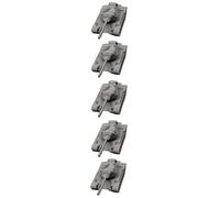 5 Piezas M47 Patton Escala 1/144 Tanque Medio Americano DIY De Resina Modelo Patton Tank MBT De La Guerra De Corea para Aficionados Militares Y Dioramas