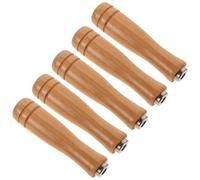 5 Piezas Mango de Repuesto de Madera para Limas D 6mm