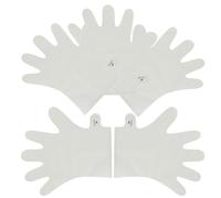 5 Piezas Mascarilla de Manos Hidratante y Exfoliante | Material No Tejido, PP y Pe, Formato Compacto Portátil, para Cutículas Secas y Viaje