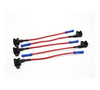 5 piezas Mini Add-a-Circuit Tap Piggy Back Pluggable Blade Type Portafusibles for coche