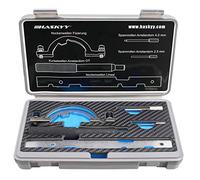 5 piezas OPEL Set de herramientas de Bloqueo Cadena distribución Herramienta Bloqueo Levas Regla OPEL Astra / Corsa B & C / Combo / Tigra B / Meriva / Agila COEAW-14