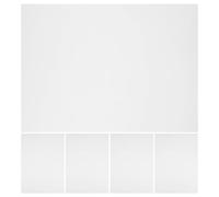 5 Piezas Papel Fotográfico Magnético A4 Imprimible | Capa Magnética Integrada, Goma Suave, Corte Fácil, para Neveras, Armarios Metálicos y Aulas
