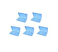 5 Piezas para Caja de CD de Juego para PS5, Caja de Almacenamiento DVD Clara Azul, Cajas de Almacenamiento Protectoras para Discos de Juego y