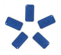 5 piezas para control remoto de garaje universal NICE de 433,92 MHz y 2 canales giratorios