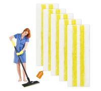 5 Piezas para Kärcher EasyFix Boquilla Limpiadora de Vapor Paños Recambio Kit, Microfibra Paños para Kärcher EasyFix SC 1, SC 2, SC 3, SC 4, SC 5 Boquilla, para Todo Tipo de Suelos