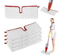 5 Piezas para Vileda 1-2 Spray MAX Recambio Mopa Kit,Microfibra para Vileda Spray MAX Recambio Reutilizable, para Todo Tipo de Suelos