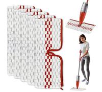 5 Piezas para Vileda 1-2 Spray MAX Recambio Mopa Kit, para Vileda Spray MAX Recambio Reutilizable de Microfibra, para Uso en Seco y Húmedo, Todo Tipo de Suelos